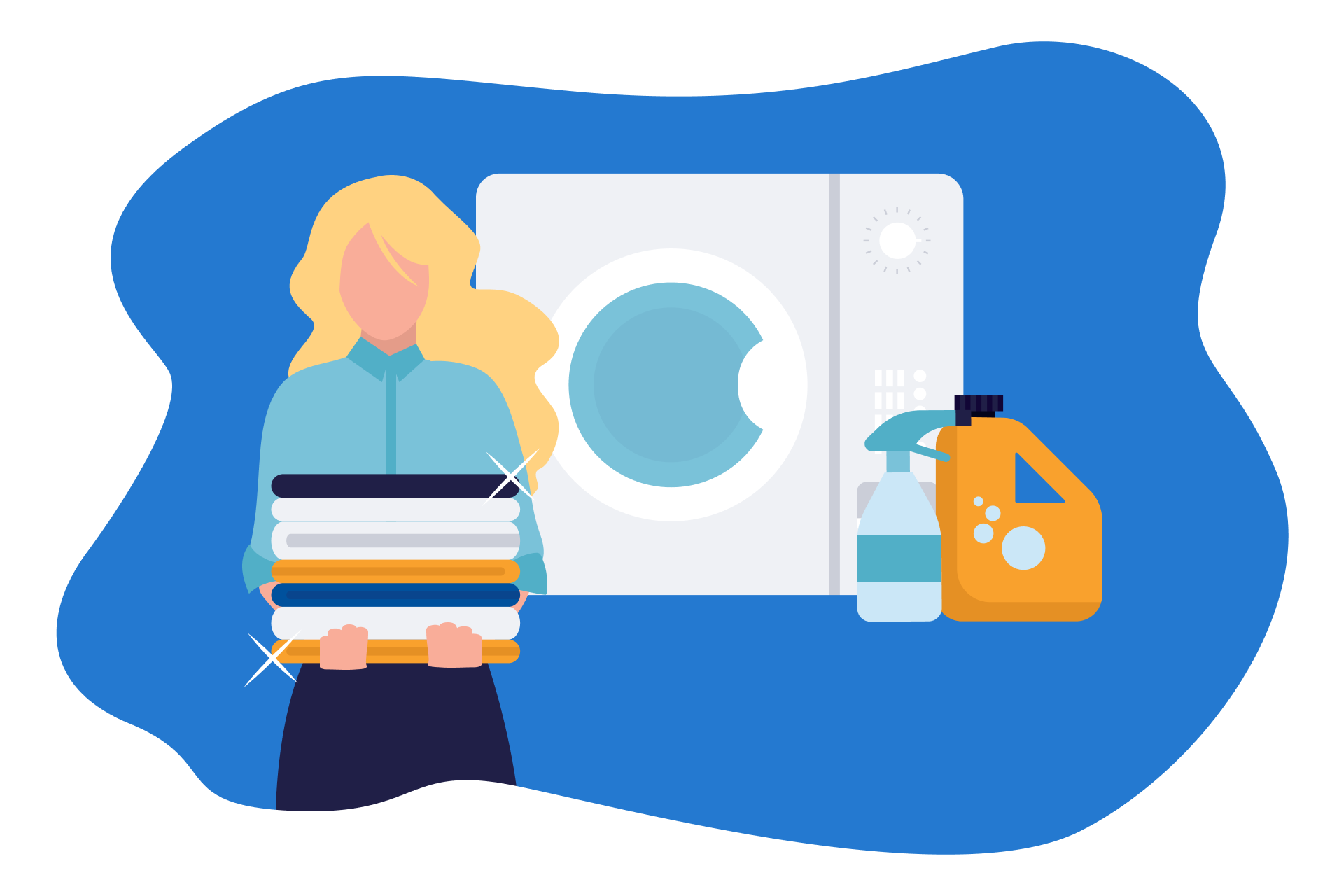 Lavar fundas en lavadora